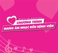 “Mang âm nhạc đến bệnh viện” mang Giáng sinh yêu thương đến với bệnh nhân 