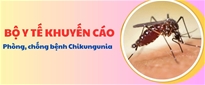 Khuyến cáo của Bộ Y tế phòng, chống bệnh Chikungunia