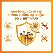Khuyến cáo của Bộ Y tế phòng chống dịch bệnh do vi-rút Nipah