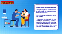 Các lưu ý trước và sau khi tiêm chủng: Dành cho các bậc cha mẹ, người nuôi dưỡng, chăm sóc trẻ