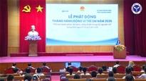 Bộ Y tế phát động Tháng hành động vì trẻ em năm 2026