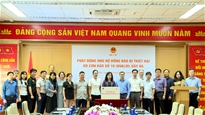 Bộ Y tế phát động ủng hộ đồng bào bị thiệt hại do cơn bão số 10 