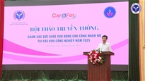 Nâng cao nhận thức về chăm sóc sức khỏe chủ động cho nữ công nhân