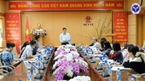 Thứ trưởng Thường trực Bộ Y tế Vũ Mạnh Hà chủ trì họp, chỉ đạo công tác truyền thông năm 2026