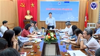 Thứ trưởng thường trực Bộ Y tế Vũ Mạnh Hà đến thăm và làm việc với Trung tâm Truyền thông - Giáo dục sức khỏe Trung ương