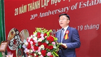 Phó Thủ tướng Chính phủ Lê Thành Long dự Lễ Kỷ niệm 20 năm thành lập  Học viện Y - Dược học cổ truyền Việt Nam 