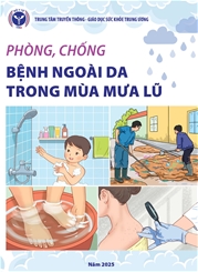 Phòng, chống bệnh ngoài da trong mùa mưa lũ