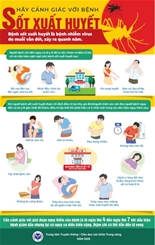 Hãy cảnh giác với bệnh sốt xuất huyết