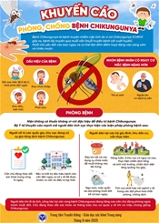 Khuyến cáo phòng, chống bệnh Chikungunia