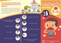 Chăm sóc trẻ mắc tay - chân - miệng tại nhà
