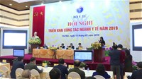 Hội nghị trực tuyến tổng kết công tác y tế năm 2018