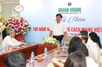 Thứ trưởng Bộ Y tế Đỗ Xuân Tuyên chúc mừng Báo Sức khoẻ và Đời sống nhân kỷ niệm Ngày Báo chí Cách mạng Việt Nam 