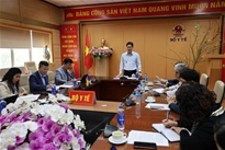 Thứ trưởng Thường trực Vũ Mạnh Hà họp về công tác truyền thông y tế