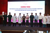 Bệnh viện E sơ kết công tác tư vấn, vận động hiến tặng, ghép mô, bộ phận cơ thể người