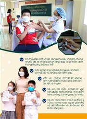Tiêm vắc xin phòng COVID -19 cho trẻ em sức khỏe của con, hạnh phúc của gia đình