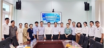 Sở Y tế Quảng Ngãi làm việc với  Bệnh viện Răng Hàm Mặt Trung ương Thành phố Hồ Chí Minh về việc triển khai mô hình Trường - Trạm theo Đề án 5628