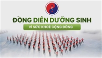 Đồng diễn dưỡng sinh vì sức khỏe cộng đồng