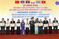 Hội nghị y học cổ truyền ,y học các nước sông mekong mở rộng lần thứ 9-2019