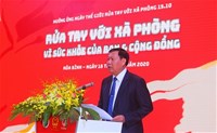 Mít tinh Hưởng ứng ngày thế giới rửa tay với xà phòng năm 2020