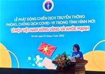 Bộ Y tế phát động chiến dịch truyền thông, phòng dịch COVID-19 với chủ đề “Vì một Việt Nam vững vàng và khoẻ mạnh”