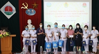 Công đoàn Việt Nam, Cục Quản lý môi trường y tế, Bộ Y tế tặng quà tại BV 74 Trung ương