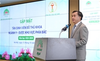 Gặp mặt tân sinh viên đỗ thủ khoa ngành Y - Dược khu vực phía Bắc năm học 2024 - 2025