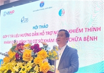 Hội thảo góp ý tài liệu Hướng dẫn hỗ trợ người khiếm thính khám, chữa bệnh tại cơ sở khám bệnh, chữa bệnh