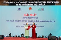 Truyền thông thay đổi hành vi được xác định là một trong những giải pháp then chốt trong phòng, chống tác hại của thuốc lá