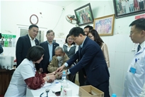 Thứ trưởng Thường trực Bộ Y tế Vũ Mạnh Hà làm việc tại Hà Tĩnh