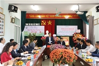 Thứ trưởng Thường trực Bộ Y tế Vũ Mạnh Hà thăm, làm việc tại Thanh Hoá