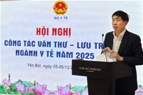 Bộ Y tế tổ chức Hội nghị công tác văn thư – lưu trữ ngành y tế năm 2025