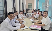 Đoàn giám sát của Trung tâm Truyền thông - GDSK Trung ương thực hiện giám sát tại Quảng Ngãi
