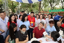 Gần 2.000 đại biểu đã tham dự Lễ Mít tinh phát động Ngày Sức khoẻ toàn dân 7/4  tại Hà Nội