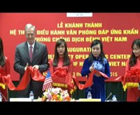 Khánh thành Văn phòng đáp ứng tình huống khẩn cấp phòng chống dịch bệnh