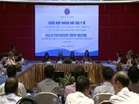 Cuộc họp nhóm đối tác Y tế quý II năm 2016