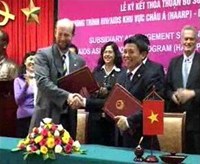 Lễ ký kết Chương trình phòng, chống HIV/AIDS khu vực Châu Á tại Việt Nam