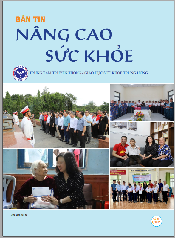 Bản tin Nâng cao sức khoẻ tháng 9.2025 (số 80)