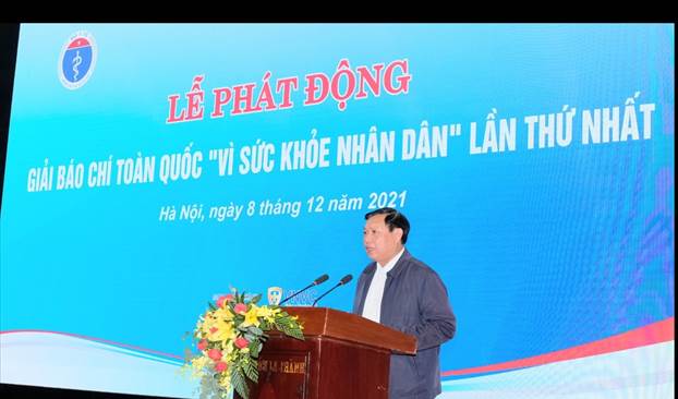 Bộ Y tế phát động Giải báo chí toàn quốc “Vì sức khỏe nhân dân”