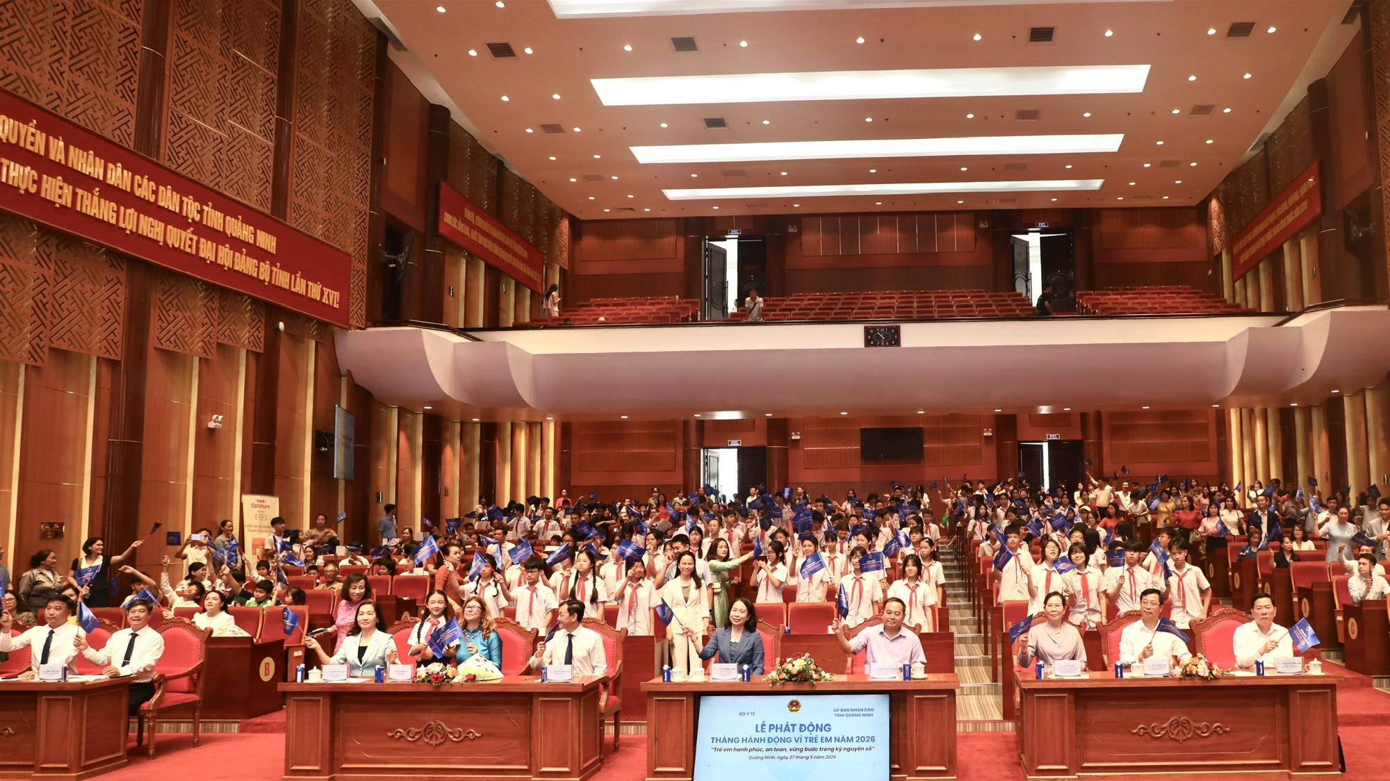 Toàn cảnh Lễ phát động Tháng hành động vì trẻ em năm 2026 