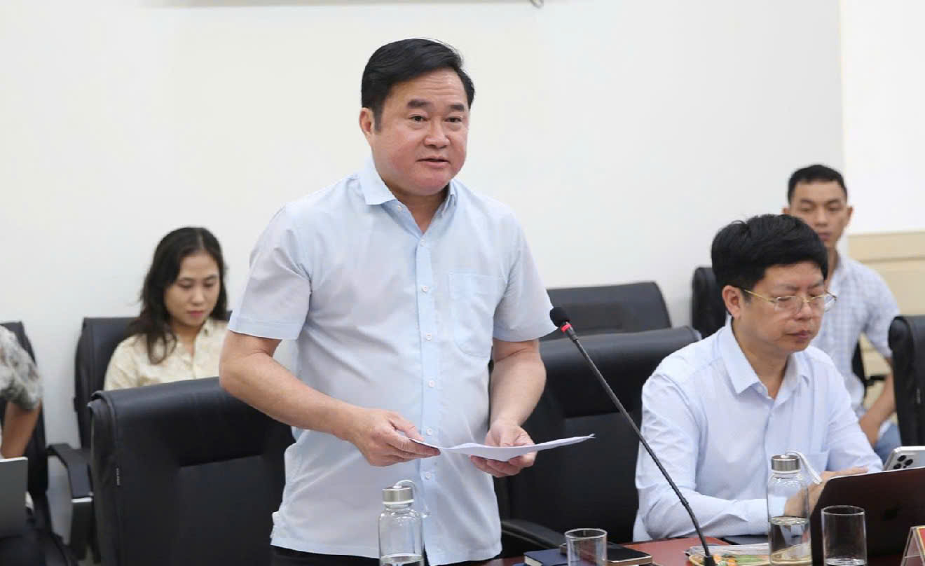 TS.BS Hoàng Minh Đức - Cục trưởng Cục Phòng bệnh phát biểu ý kiến