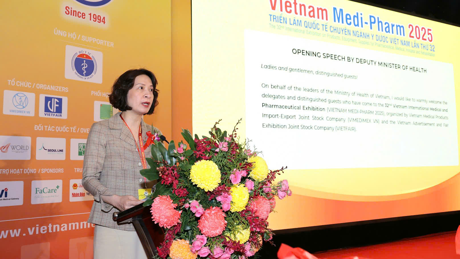 Khai mạc Triển lãm Quốc tế chuyên ngành Y Dược Việt Nam lần thứ 32