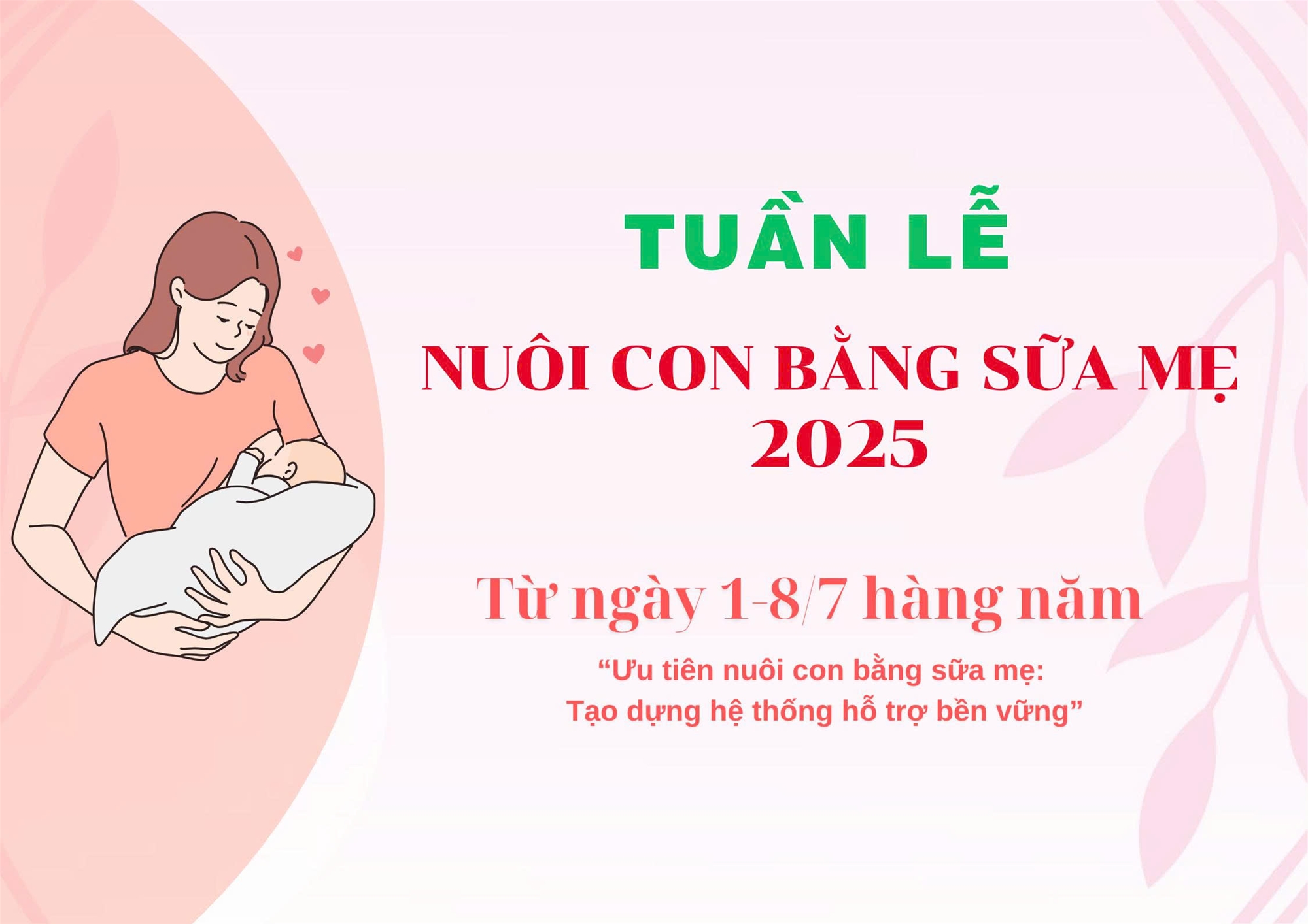 Nuôi con bằng sữa mẹ