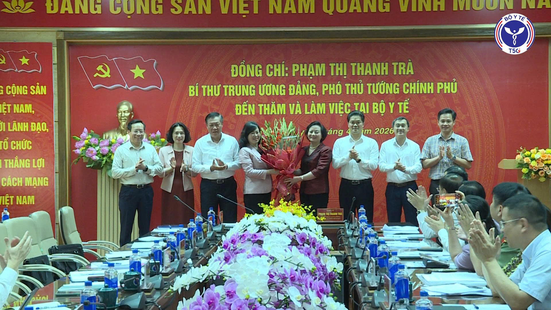 Phó Thủ tướng Phạm Thị Thanh Trà làm việc tại Bộ Y tế