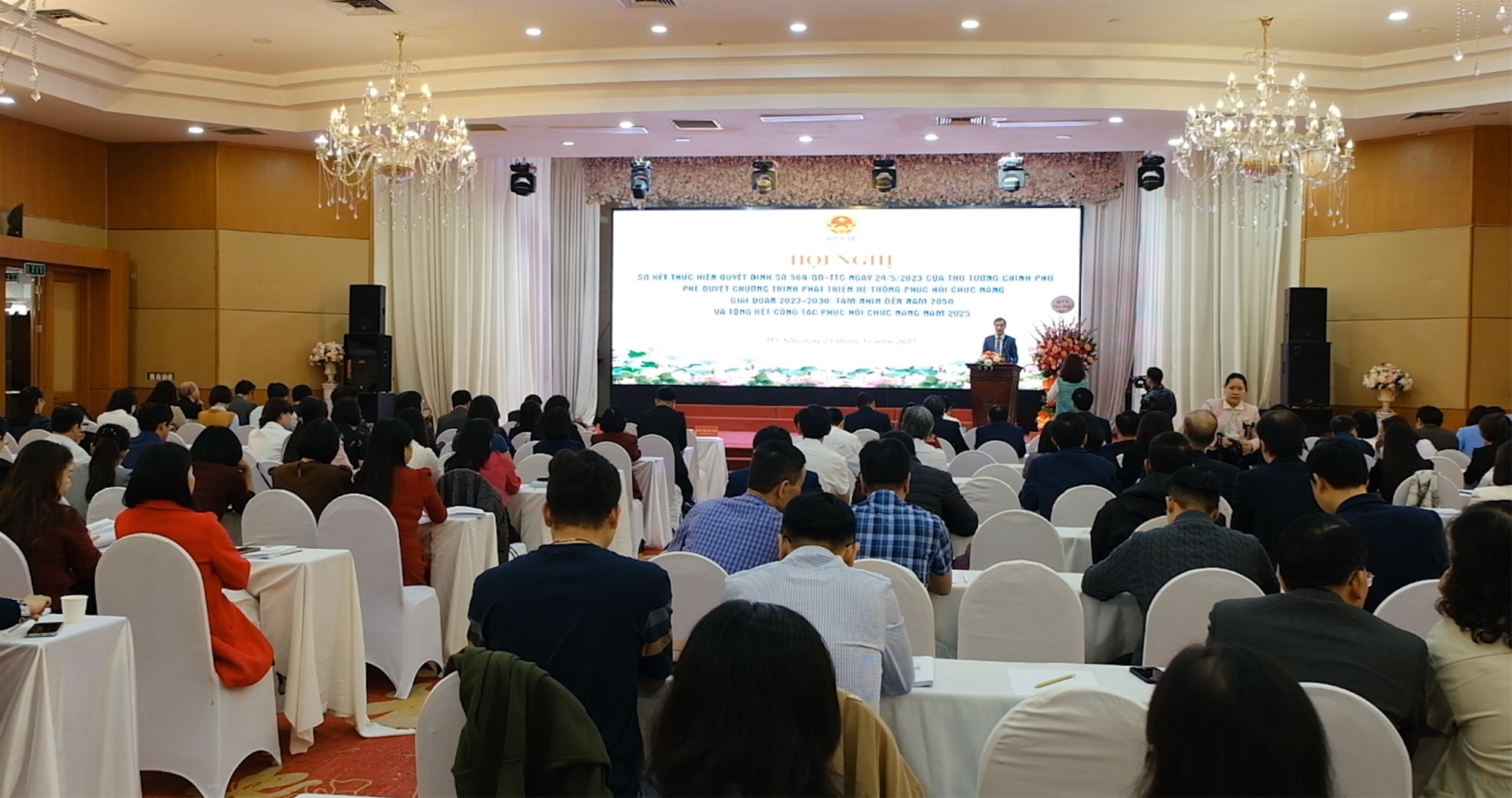 Sơ kết thực hiện Quyết định 569/QĐ-TTg và tổng kết công tác phục hồi chức năng năm 2025