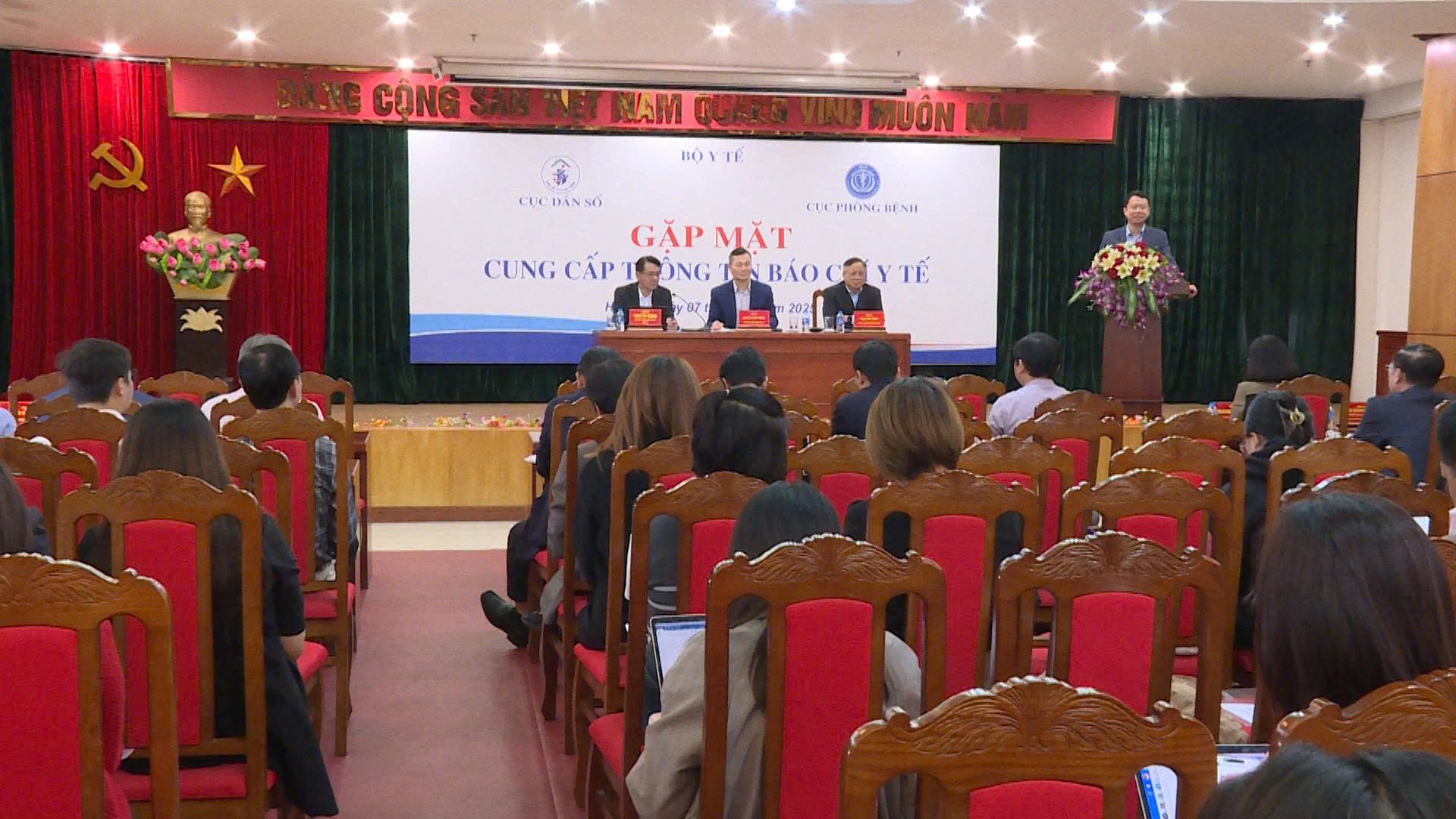 Họp báo cung cấp thông tin về Dự thảo Luật Dân số và Luật Phòng bệnh