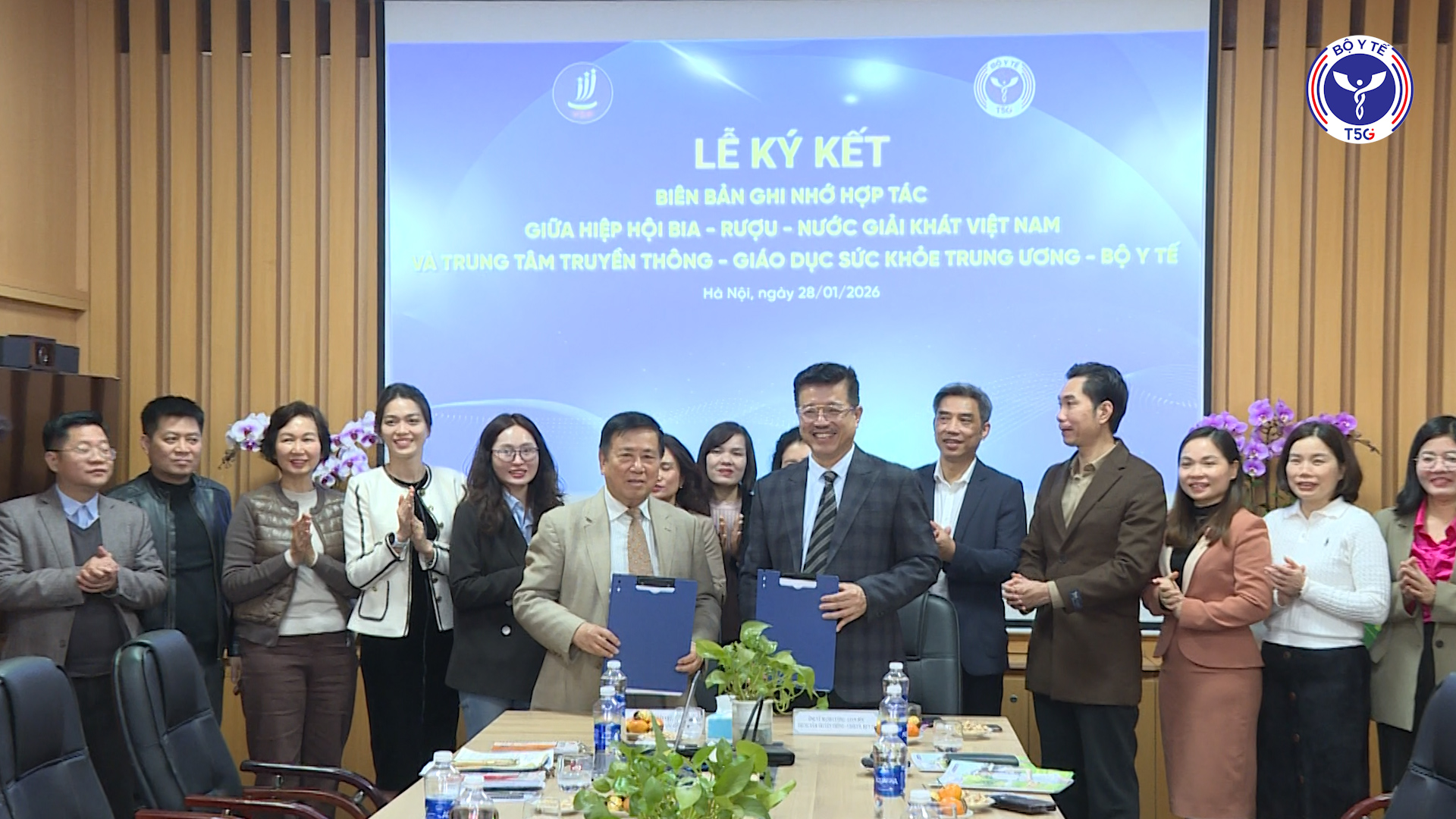 T5G, Hiệp hội Bia - Rượu - Nước giải khát Việt Nam,  hợp tác, chăm sóc sức khỏe cộng đồng