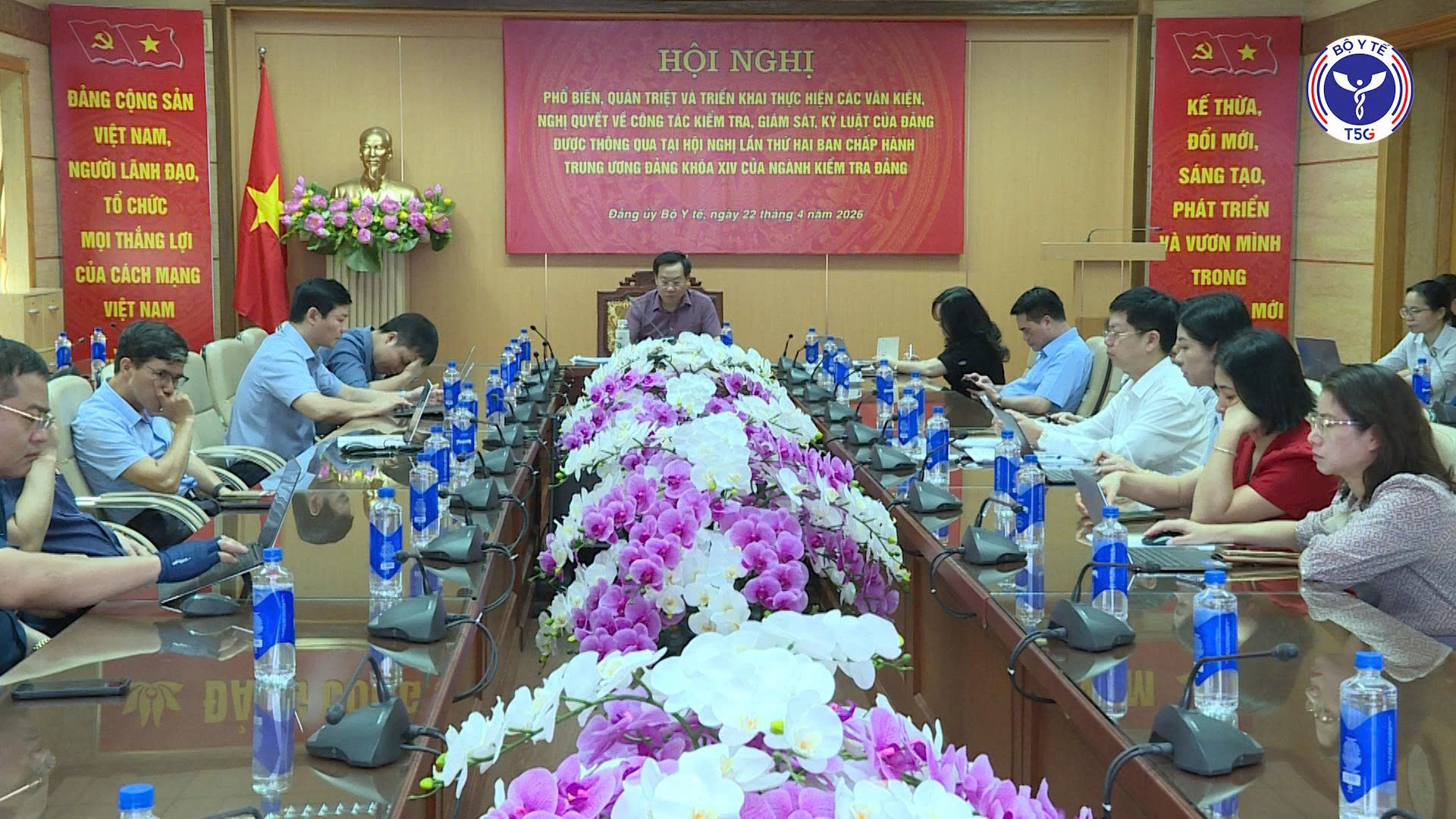 Hội nghị Phổ biến, quán triệt và triển khai thực hiện các văn kiện, nghị quyết về công tác kiểm tra, giám sát , kỷ luật của Đảng được thông qua tại Hội nghị thứ hai Ban chấp hành Trung ương Đảng khóa XIV của ngành Kiểm tra Đảng.