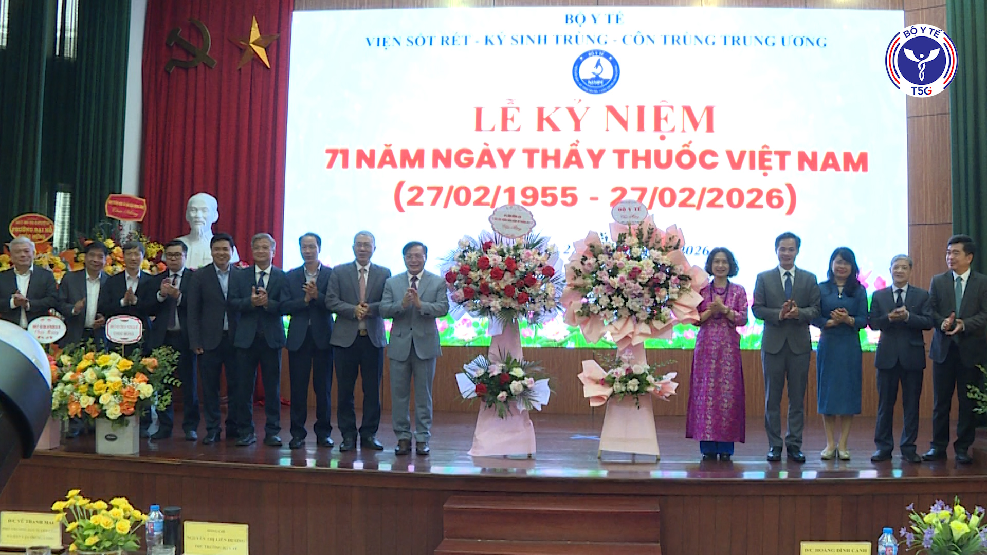 Viện Sốt rét - Ký sinh trùng - Côn trùng Trung ương kỷ niệm 71 năm Ngày Thầy thuốc Việt Nam 