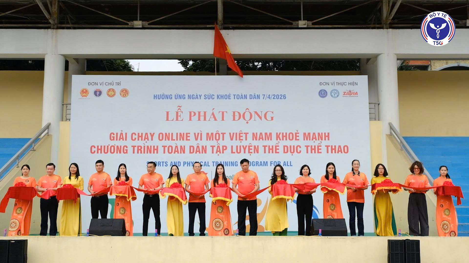 Lễ phát động Giải chạy online Vì một Việt Nam khỏe mạnh 2026