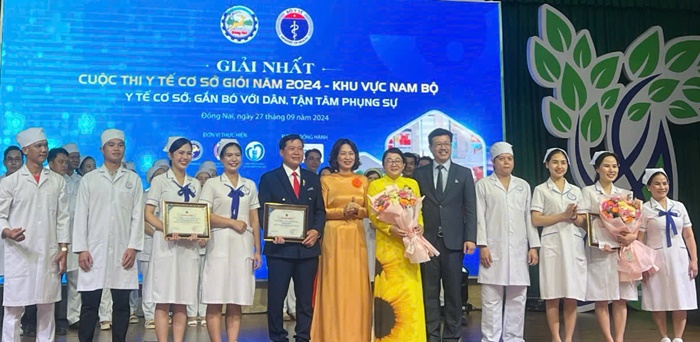 Bình Phước đạt giải Nhất cuộc thi “Y tế cơ sở giỏi năm 2024” khu vực Nam Bộ